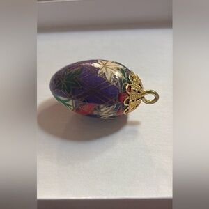 Colorful Egg Shape Pendant